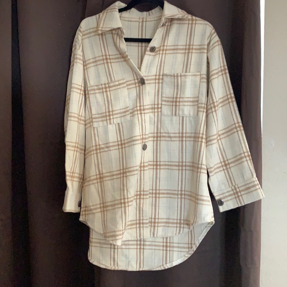 Tan Shacket - image 1